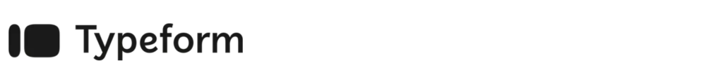 Typeform black logo