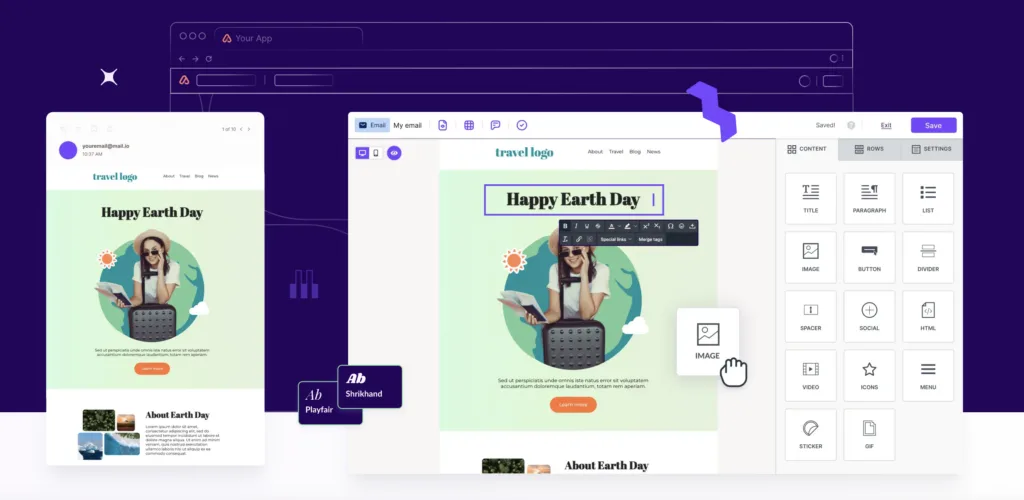Beefree email builder