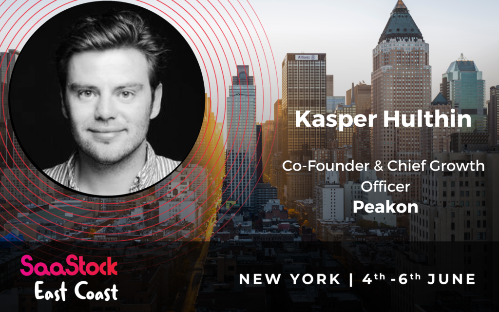 Kasper Hutlin SaaStock East Coast