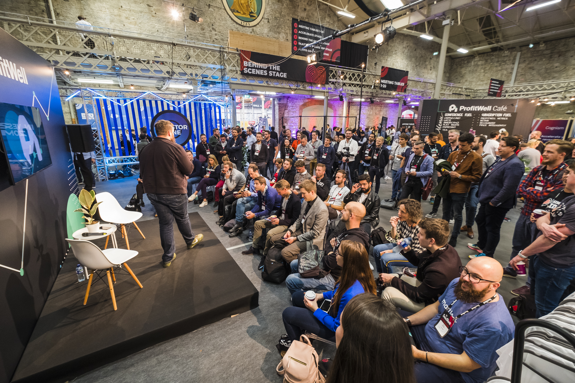 SaaStock19-profitwell DUBLIN, Ireland - 15 October 2019: SaaStock - Day One. (Photo by Dan Taylor - ©Dan Taylor).
