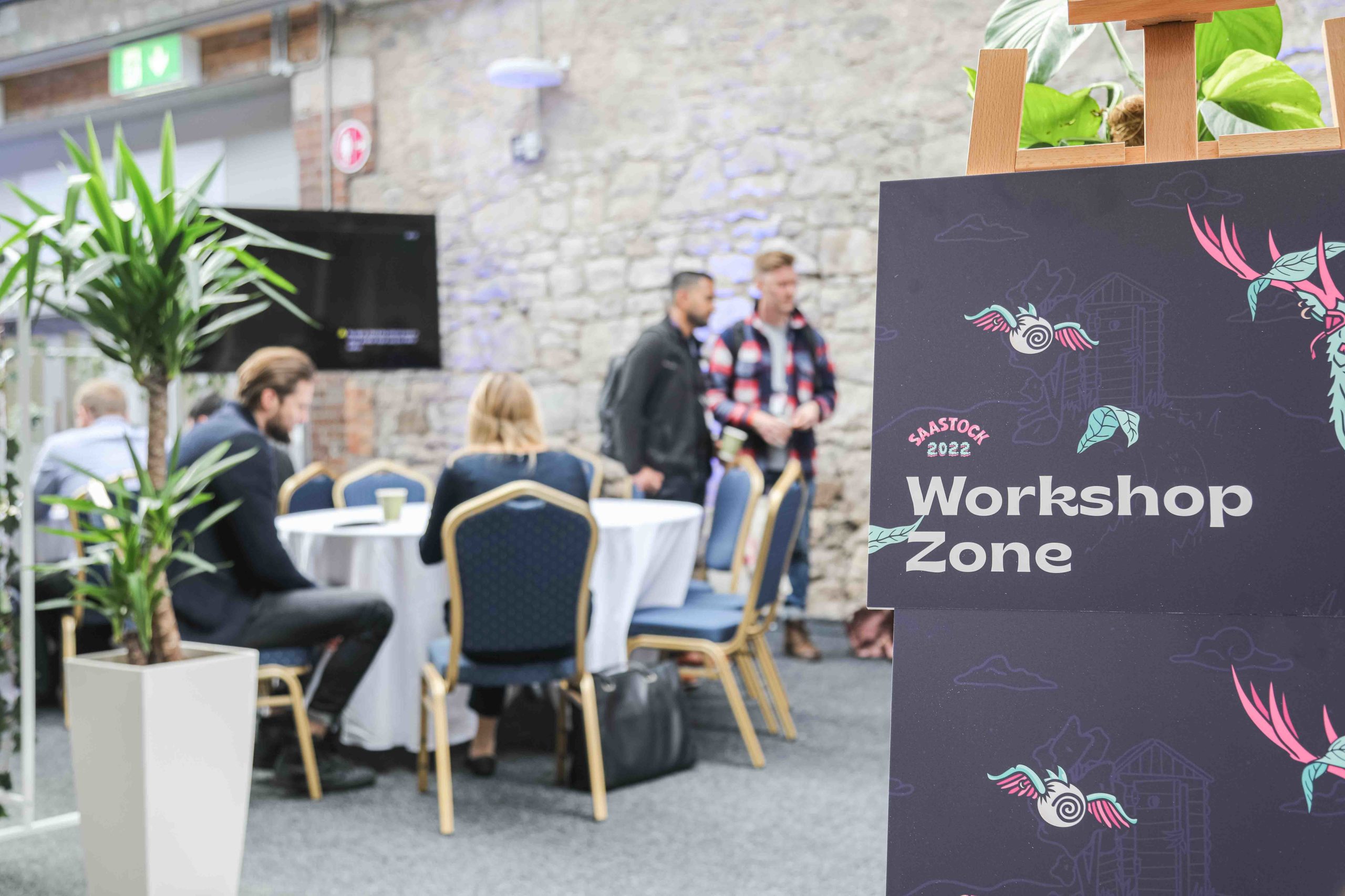 SaaStock 2022 workshop zone