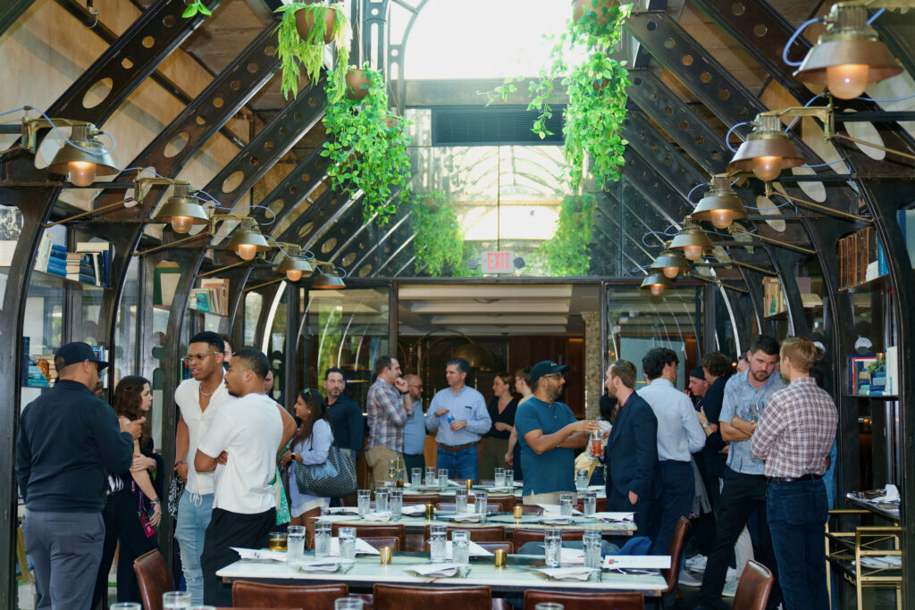 Speaker dinner at SaaStock USA 2025
