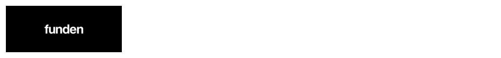 Funden white on black logo