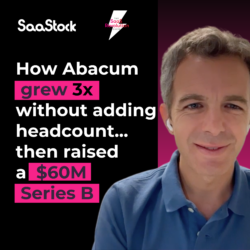Abacum Co-Founder Jorge Lluch on The SaaS Revolution Show