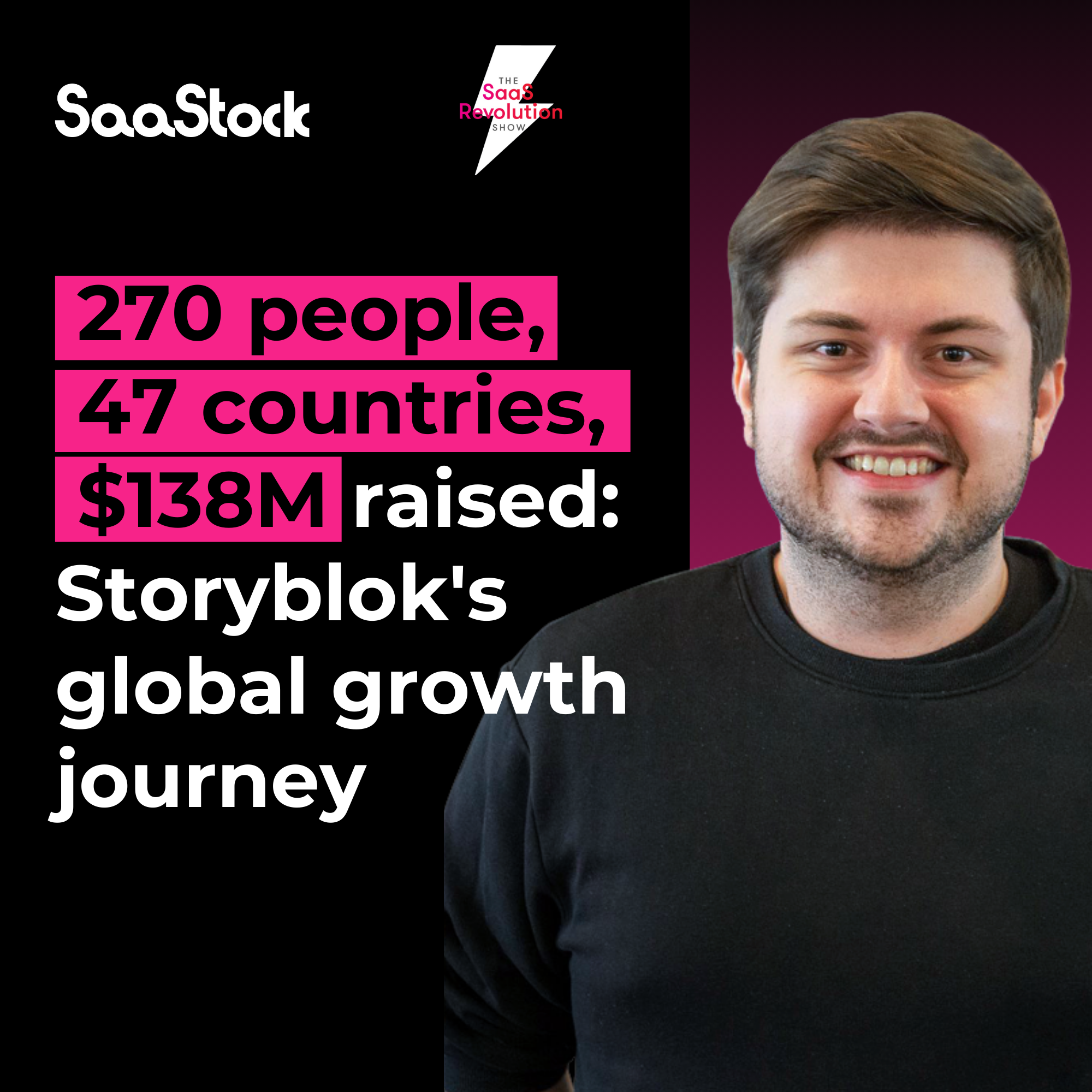 Storyblok CEO and Co-founder Dominik Angerer on the SaaS Revolution Show