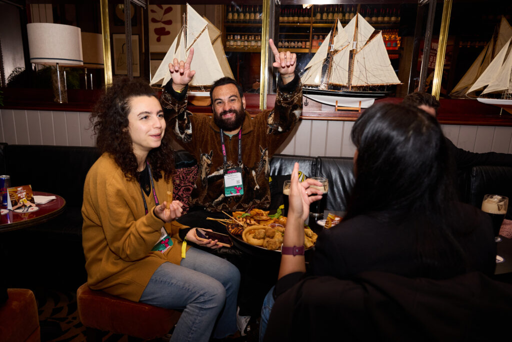 SaaStock Europe 2024 welcome party.